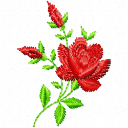 Flowers And Tree Embroidery Design 3 Flowers And Tree Embroidery Design 3